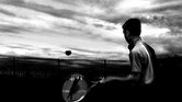 The tennis player... The tennis player...