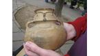 Pot with hands