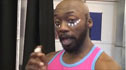 Black Roy, a performer, preparing for the Vogue Ball