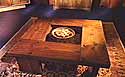 Dressed coffee table