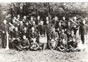 Fleet Band around turn of century. JW Loveday is 2nd row, 4th from left