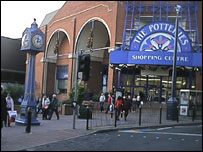 Hanley Town centre