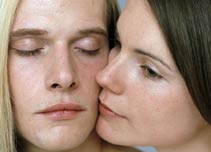 A man and a woman